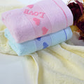 Caring pure cotton face towel